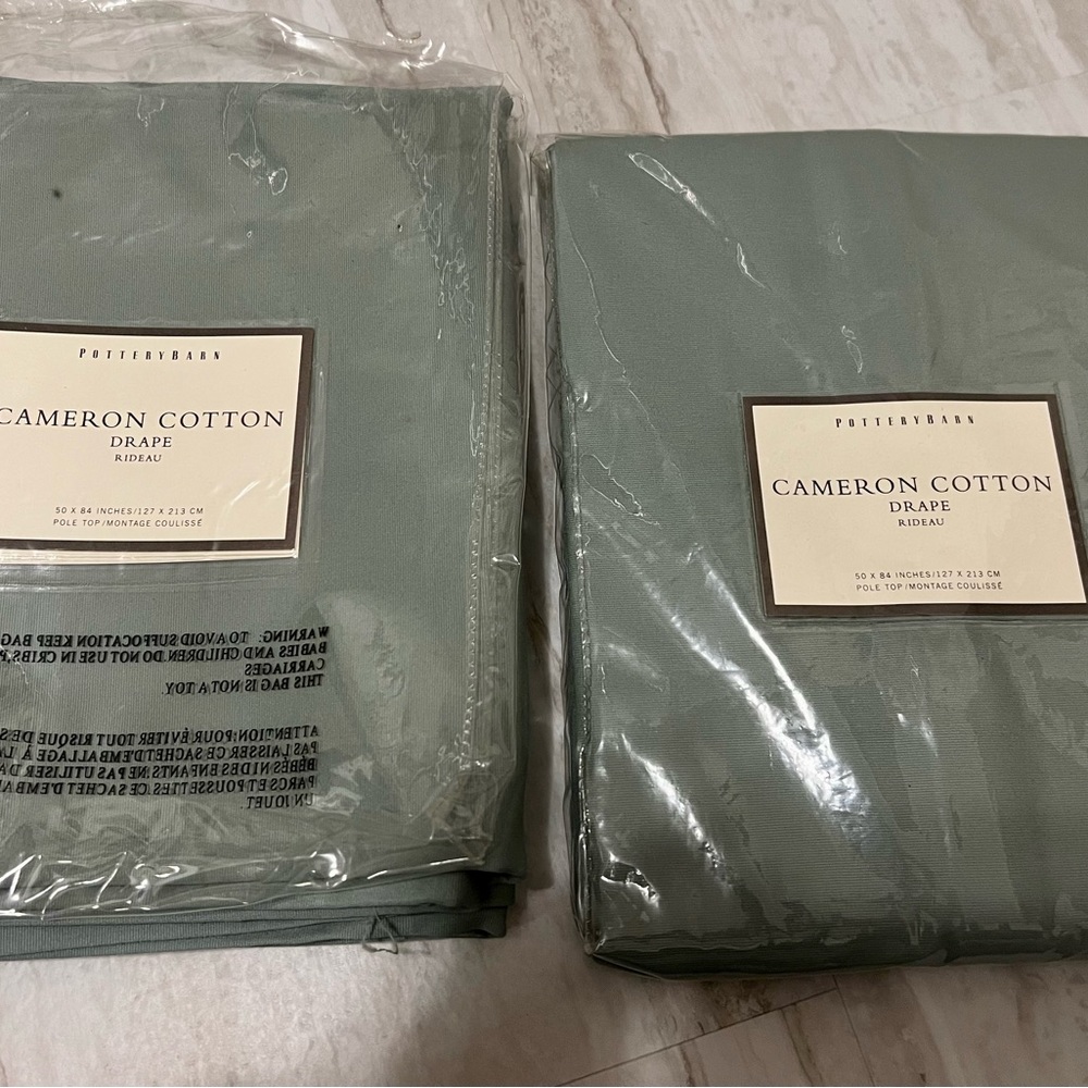 Pottery Barn Drapes